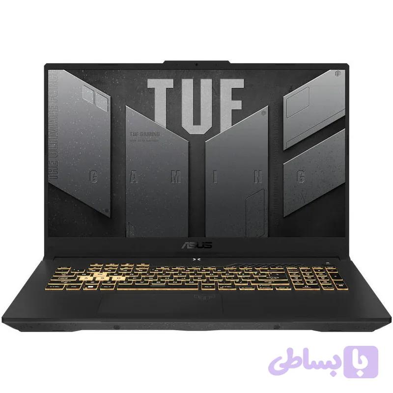 لپ تاپ 17.3 اینچی ایسوس مدل TUF Gaming F17 FX707ZC4-HX076-i5 12500H 16GB 512SSD RTX3050 W | exolap
