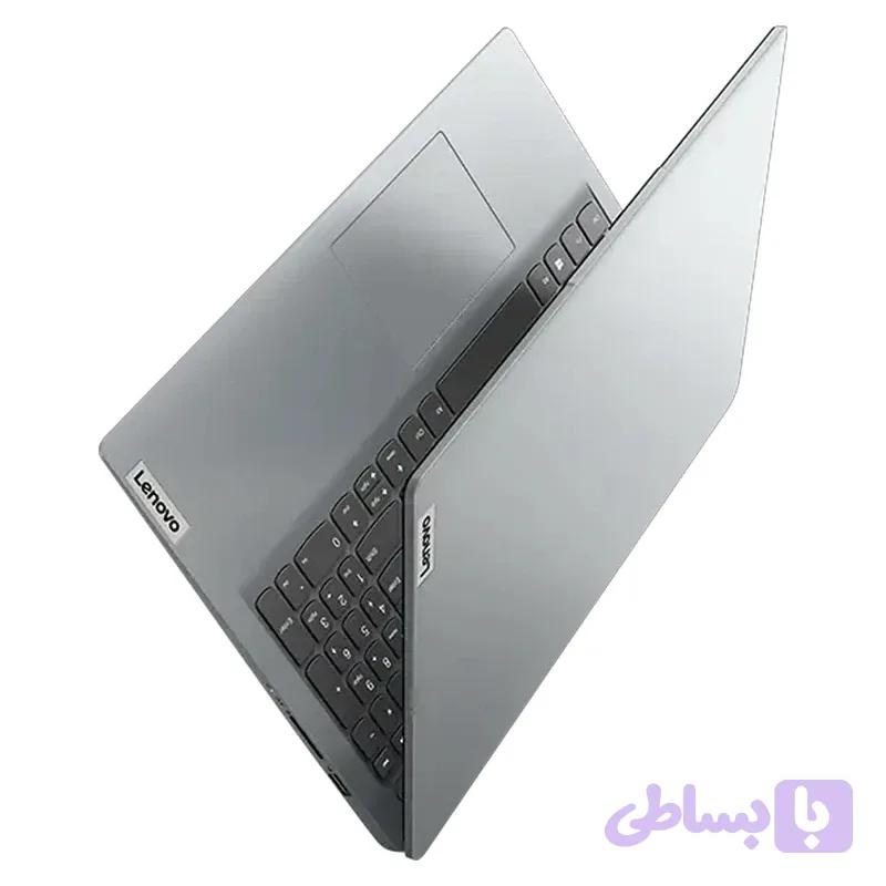 لپ‌تاپ کارکرده نقره ای 15.6 اینچی لنوو مدل IdeaPad 1 15AMN7-Ryzen 5 7520U-8GB DDR5 5500MHz-256GB SSD-TN | exolap