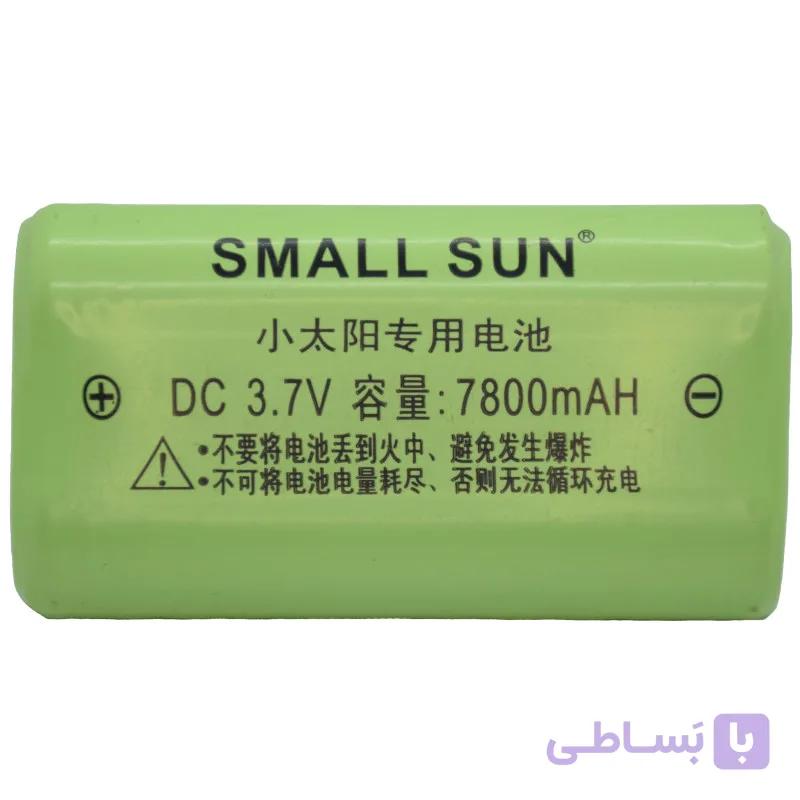 باتری لیتیوم یون قابل شارژ اسمال سان مدل سه قلو ظرفیت 7800 میلی آمپر ساعت