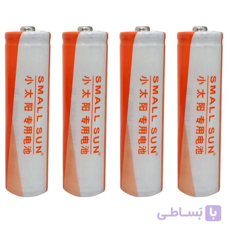 باتری لیتیوم یون قابل شارژ اسمال سان کد 18650 ظرفیت 2200 میلی آمپرساعت