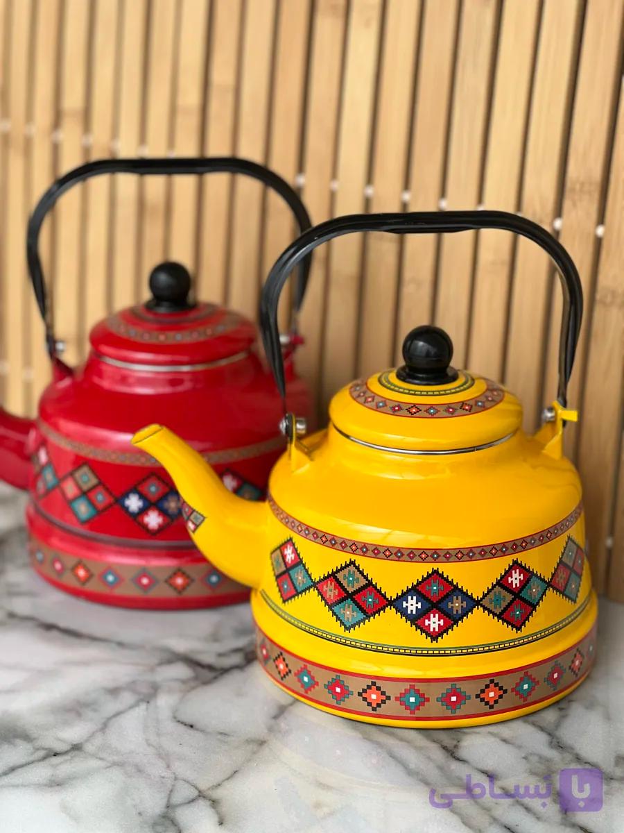 کتری لعابی سنتی ۱/۷ میل