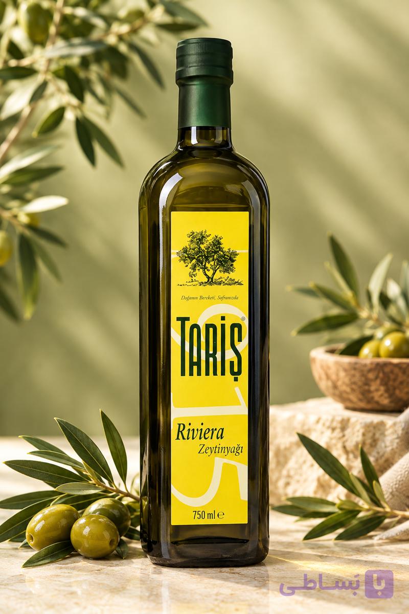 روغن زیتون تاریش ریویرا ۷۵۰ میلی‌لیتر | TARİŞ Riviera
