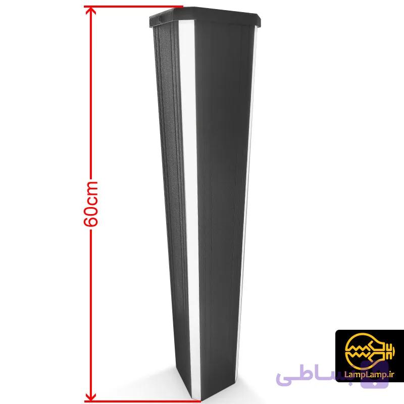 چراغ چمنی پایه کوتاه ارتفاع 60 سانتیمتر کایا — تصویر 1