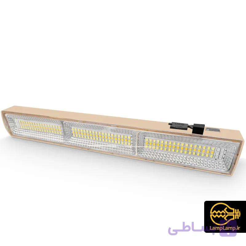 چراغ اضطراری و کمپینگ شارژی پاوربانک دار T02 N-Light — تصویر 1