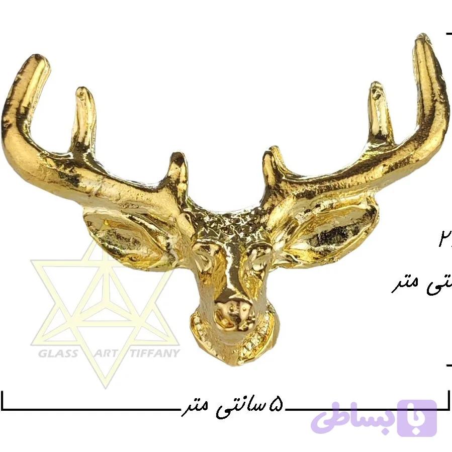 دستگیره طرح سر گوزن کوچک