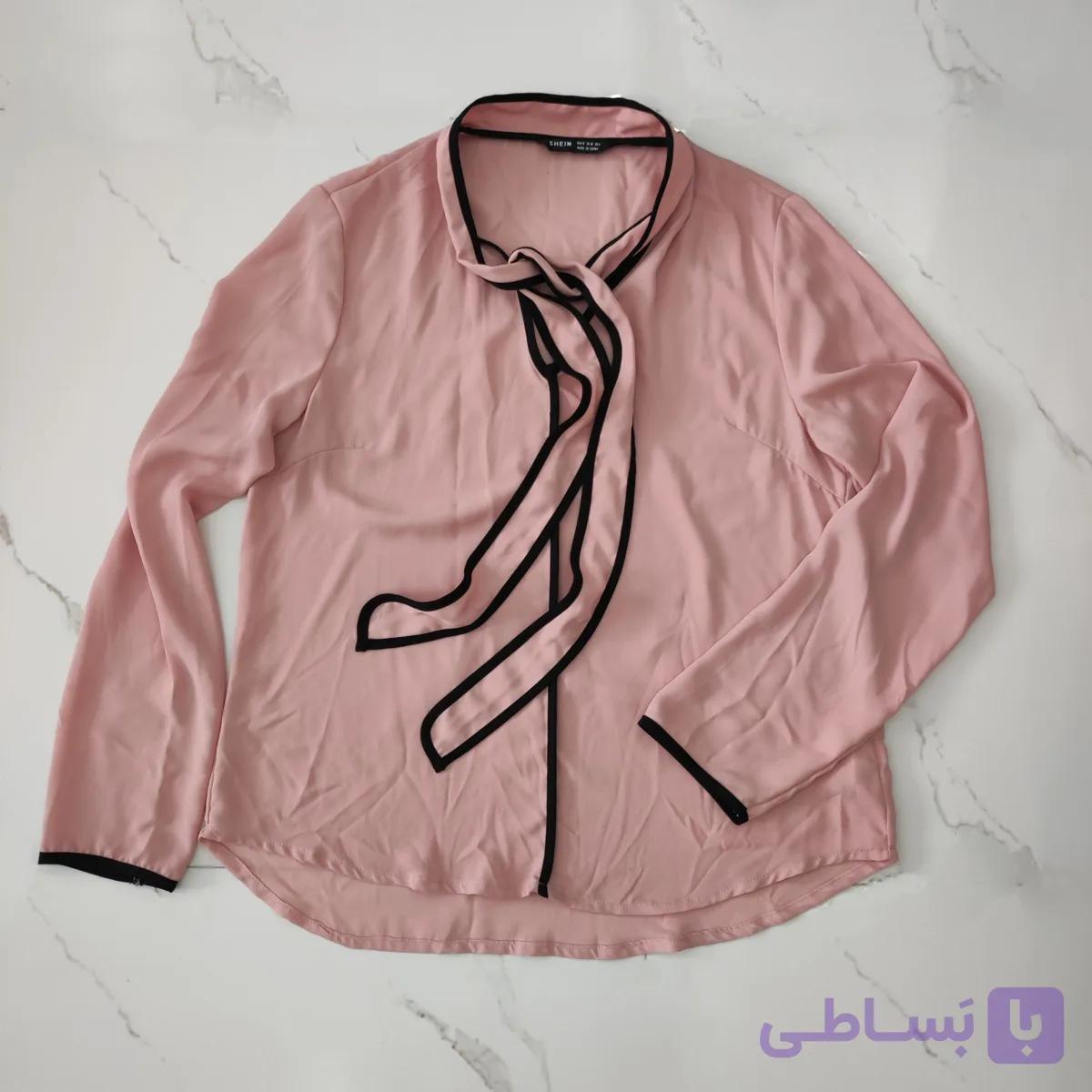 شومیز زنانه صورتی ار برند شین -SHEIN — تصویر 1