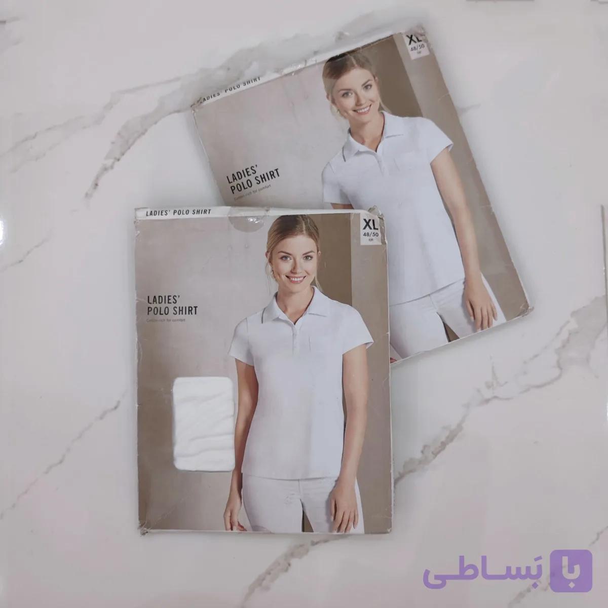 پلوشرت زنانه سفید برند اسمارا-esmara — تصویر 1