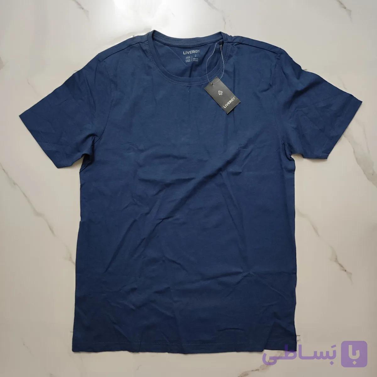 تیشرت بیسیک مردانه لیورجی _ TSHIRT LIVERGY — تصویر 1
