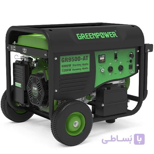 موتور برق بنزینی اتومات سری GR9500-ATS — تصویر 1