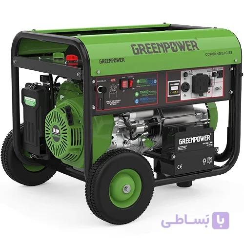 موتوربرق گازسوز سری CC9000-NG/LPG-ES — تصویر 1