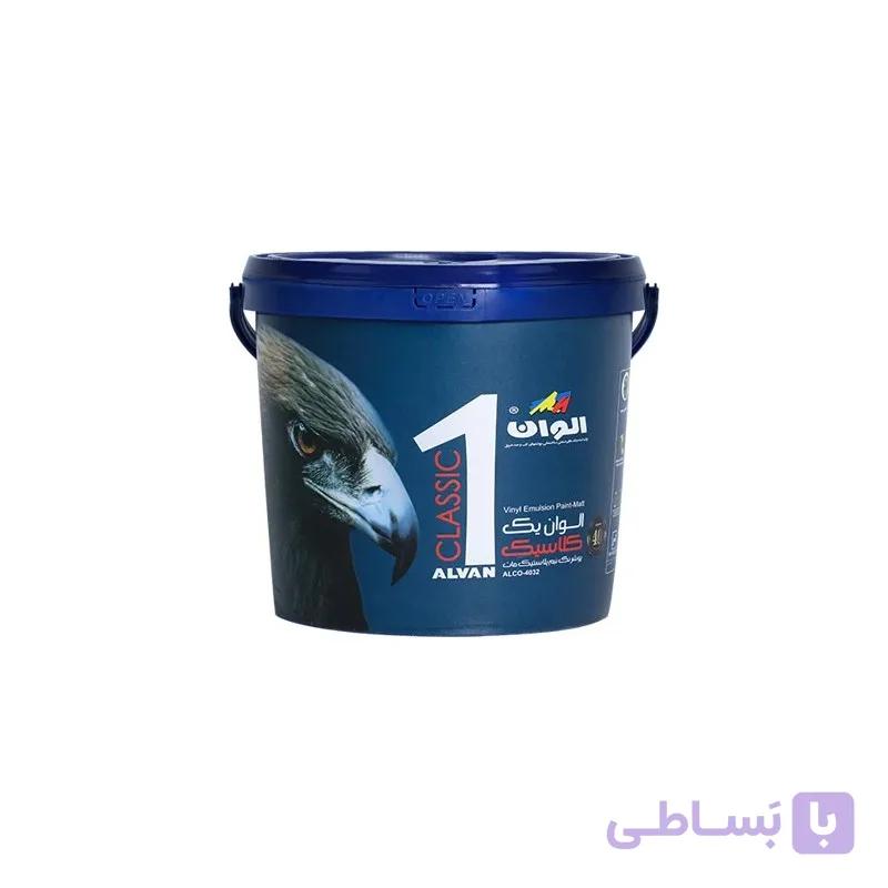الوان(نیم پلاستیک)کلاسیک درجه 1 – دبه (12 کیلویی) — تصویر 1