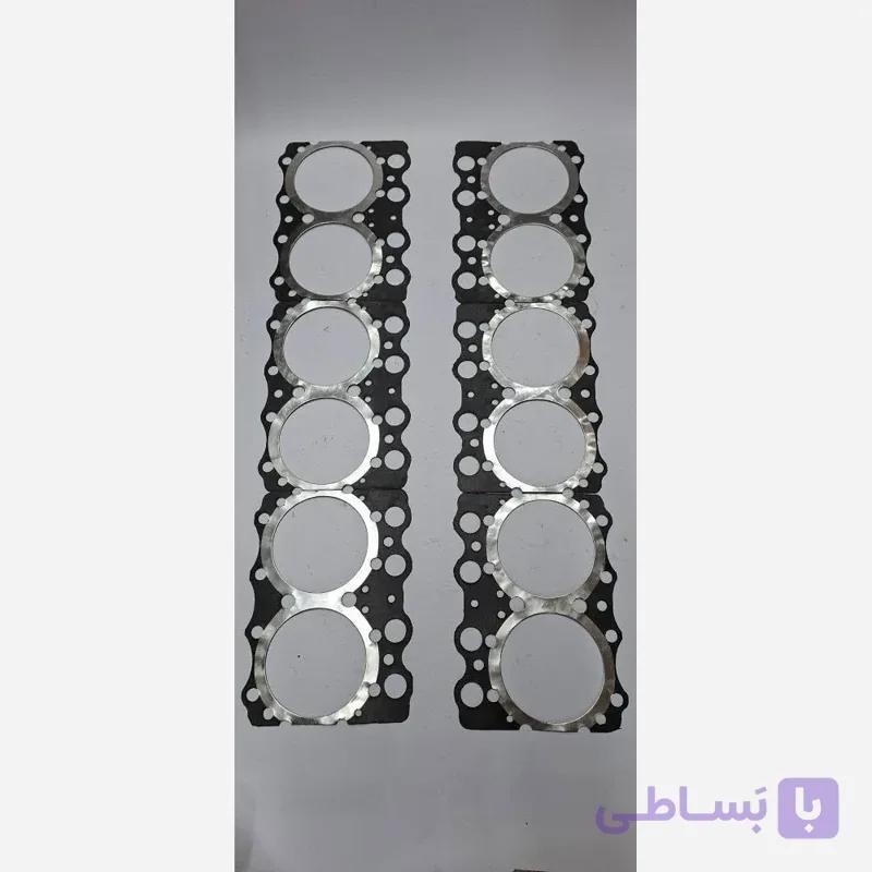 واشر سرسیلندر ژنراتور 12 سیلندر دهنه استیل فوق سفارشی