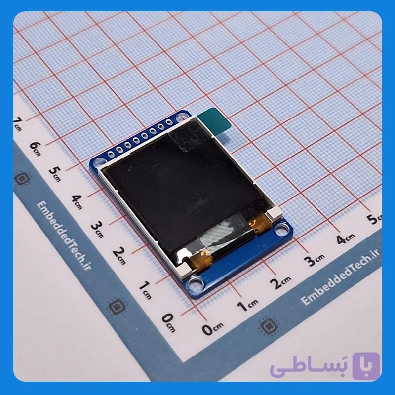 ماژول نمایشگر رنگی 1.44 اینچ با درایور ST7735S — تصویر 1