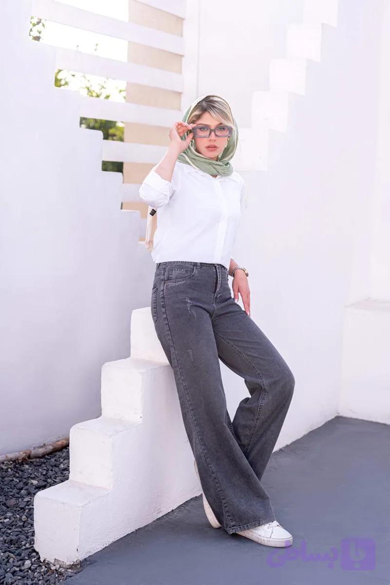 شلوار جین بگ زنانه