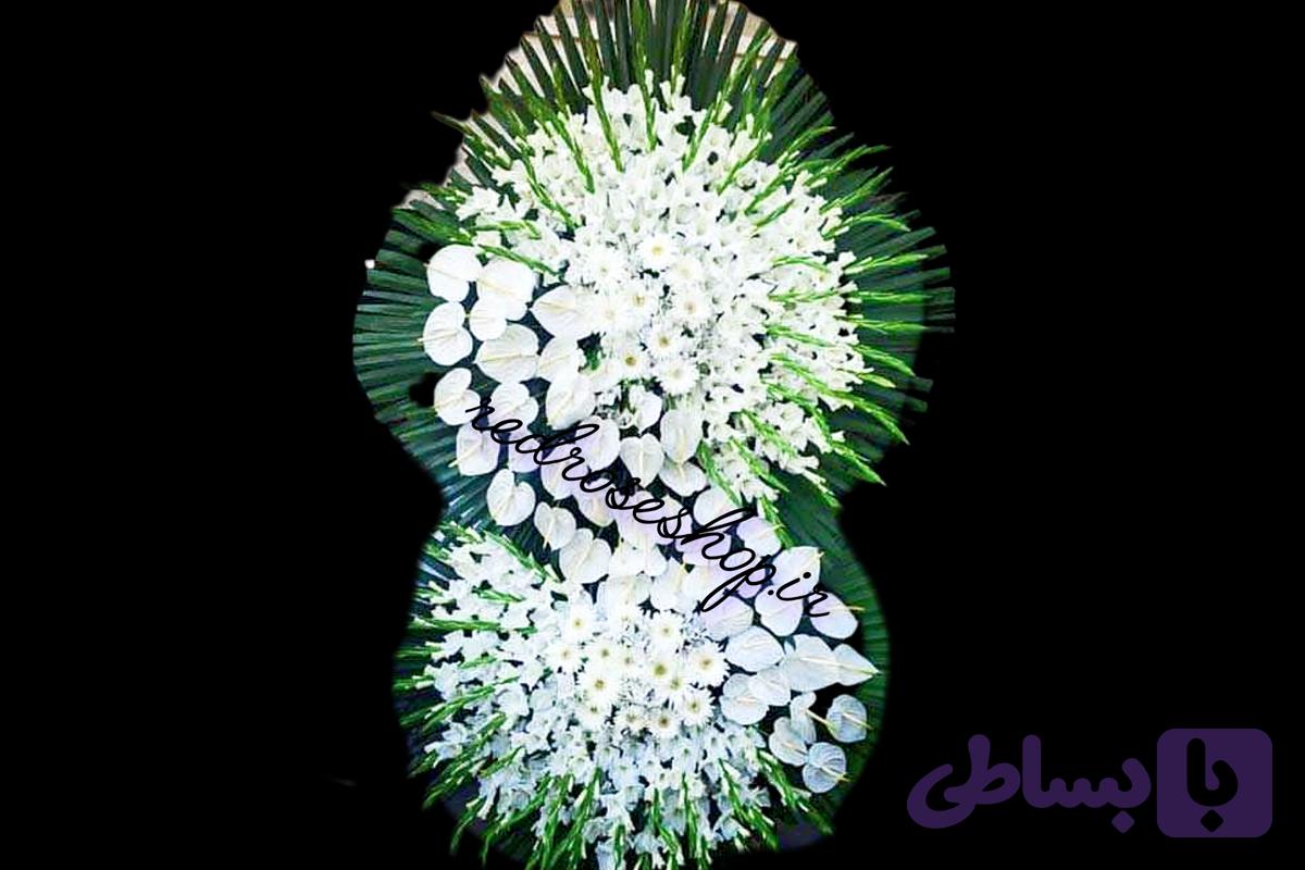 تاج گل دو طبقه کد3201