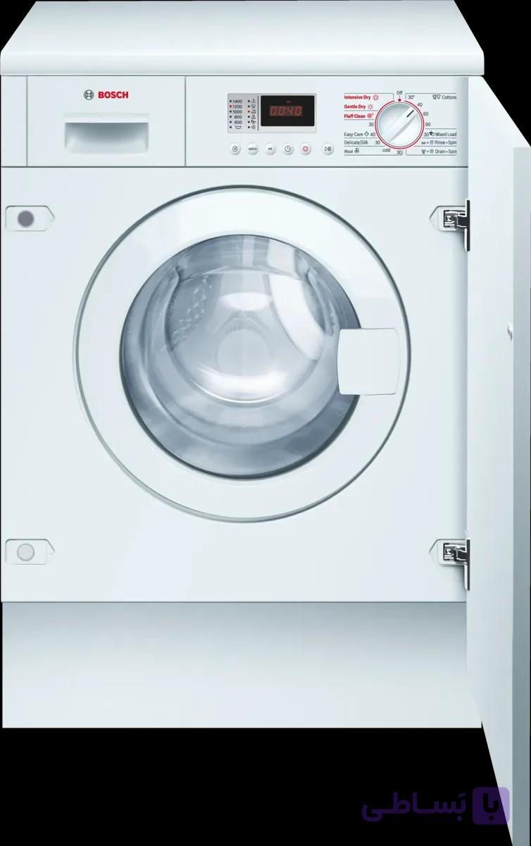 ماشین لباسشویی خشک کن توکار بوش مدل WKD28350GB — تصویر 1