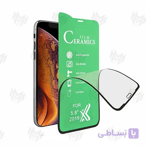 گلس سرامیکی شفاف شیاومی mi 7/ mi 6