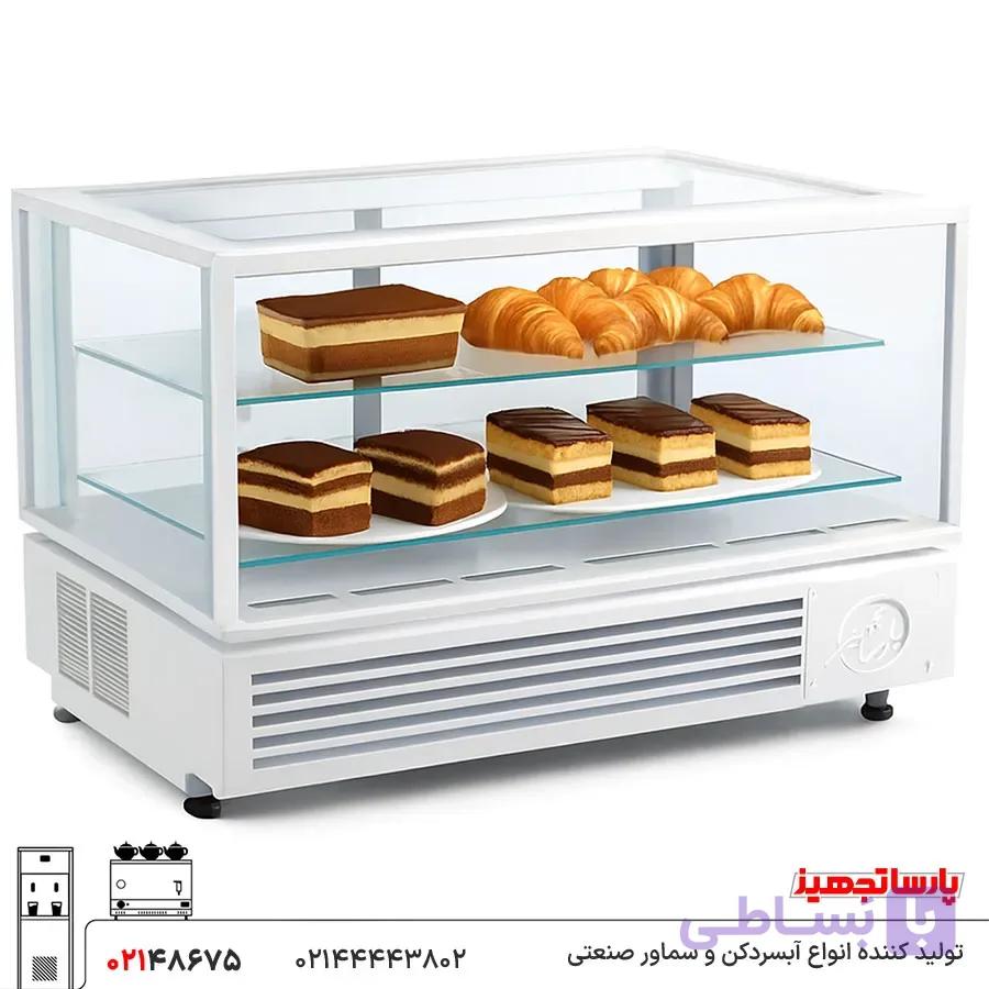 یخچال کیک رومیزی 75 سانتی