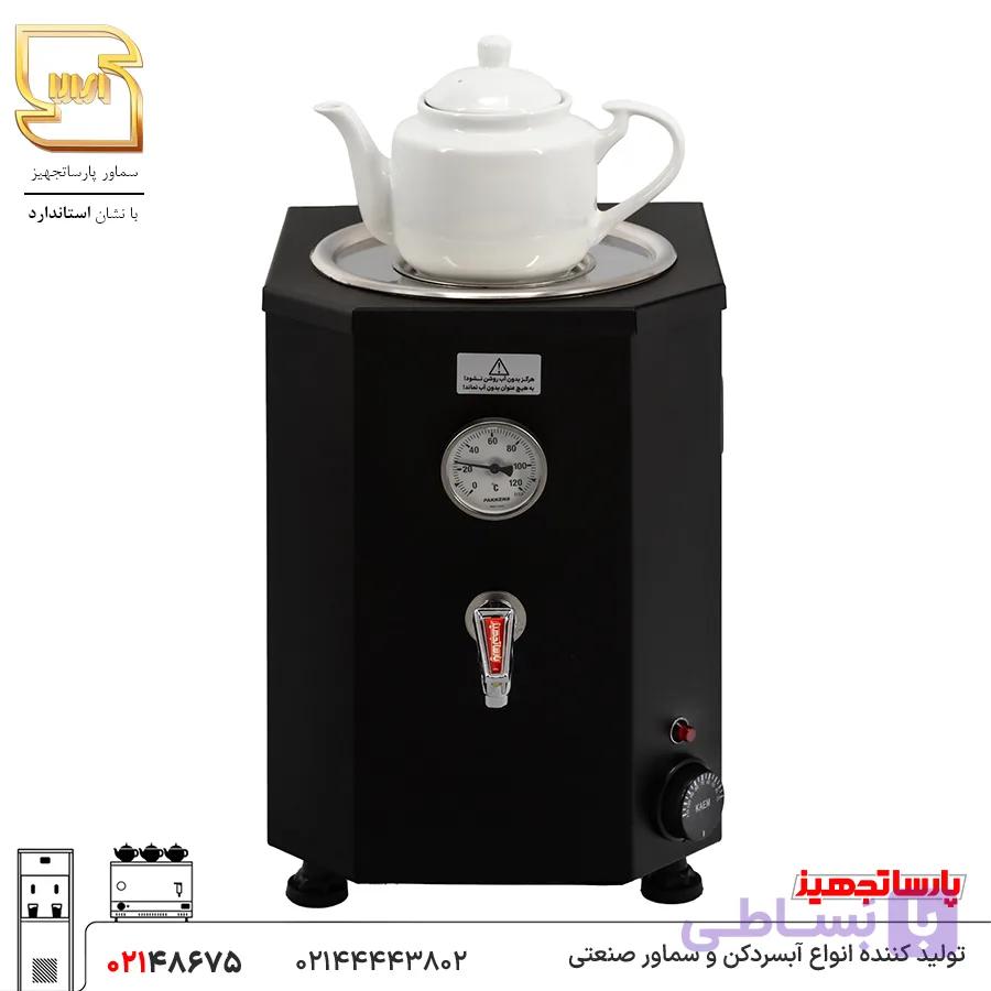 سماور برقی 10 لیتری دو جداره — تصویر 1