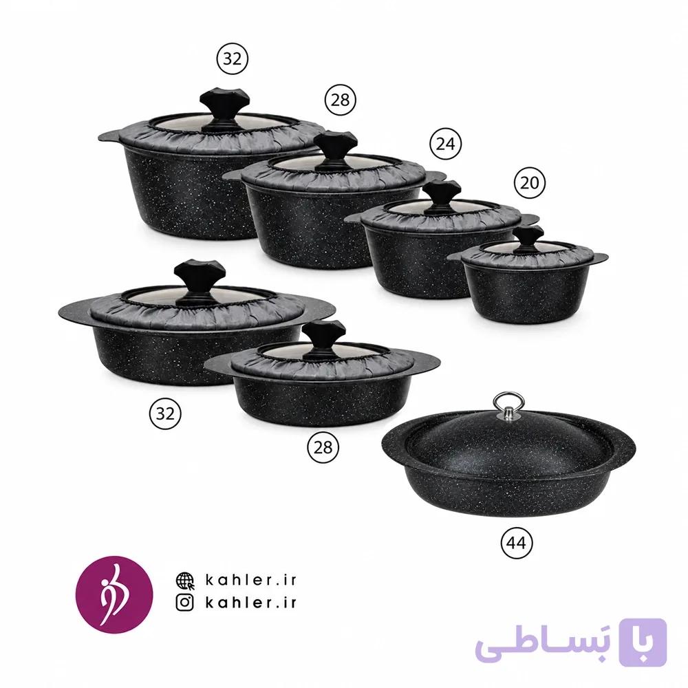 سرویس قابلمه 14 پارچه کاخلر — تصویر 1