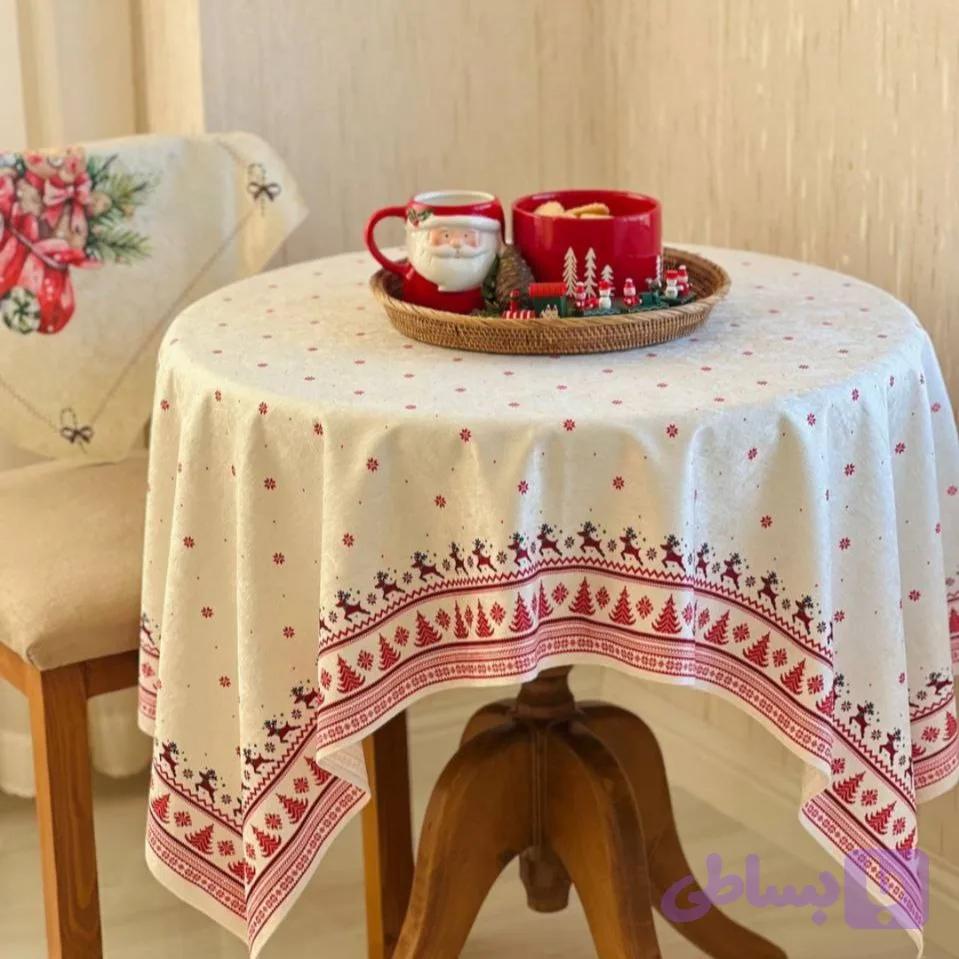 رومیزی ضد لک کد 37 (طرح کریسمسی) — تصویر 1