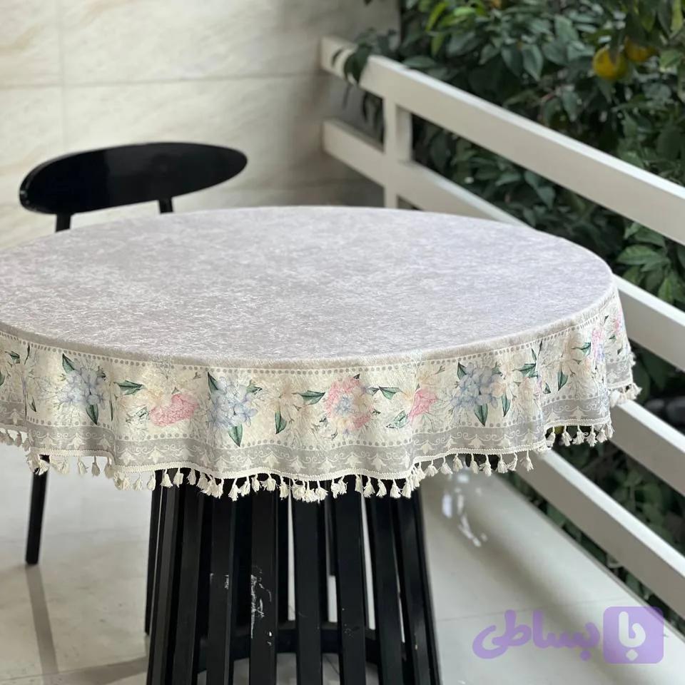 رومیزی گرد ضد لک کد 90