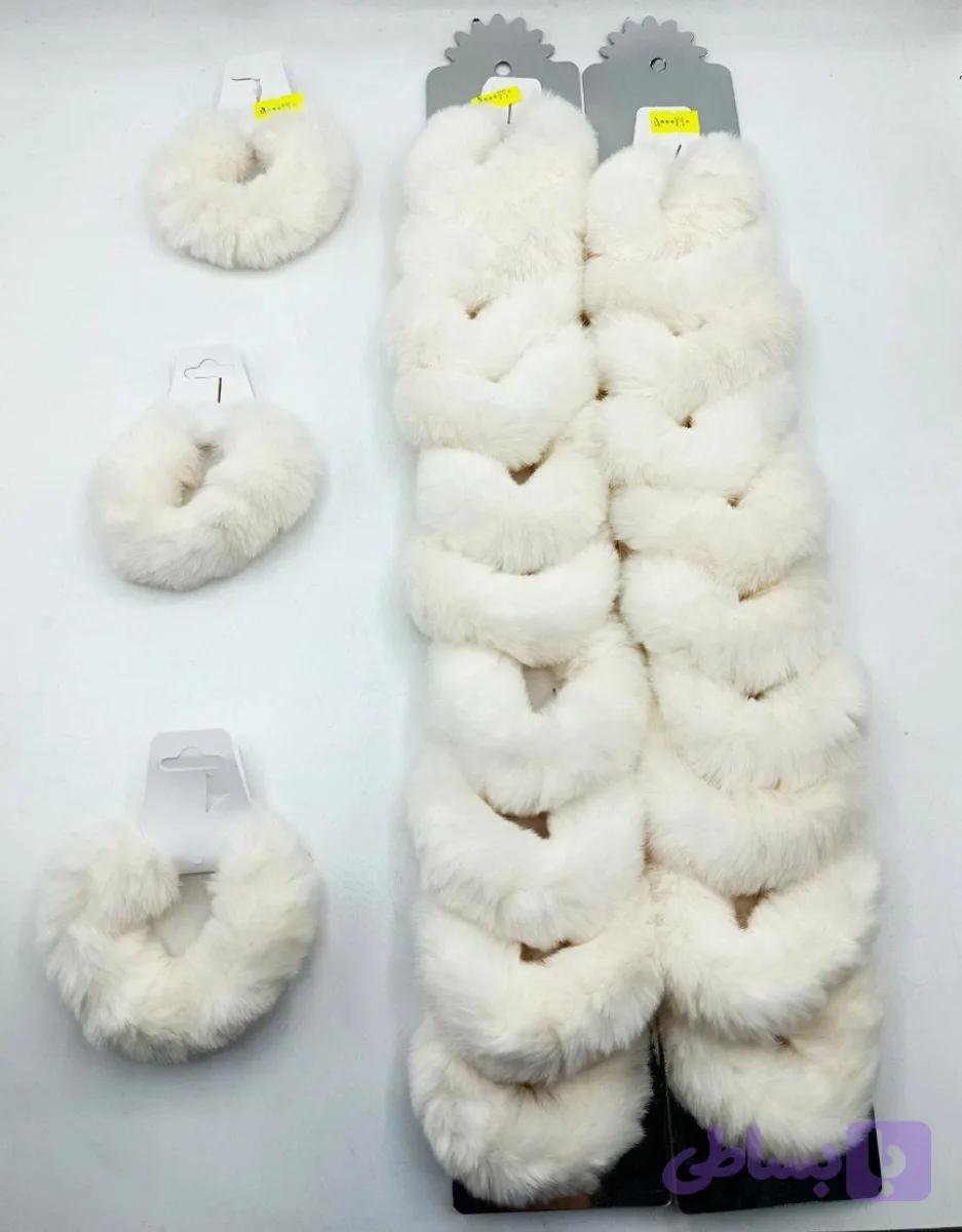کش مو خز دونات شیری (عمده)