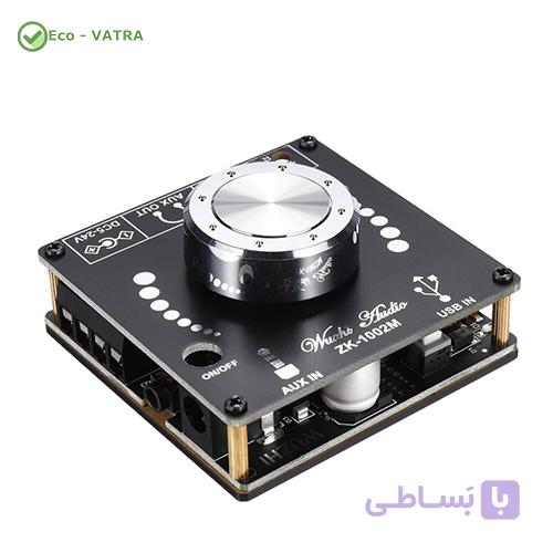آمپلی فایر مدل ZK 1002M MINI 2.0 بلوتوثی استریو با خروجی 2x100w — تصویر 1