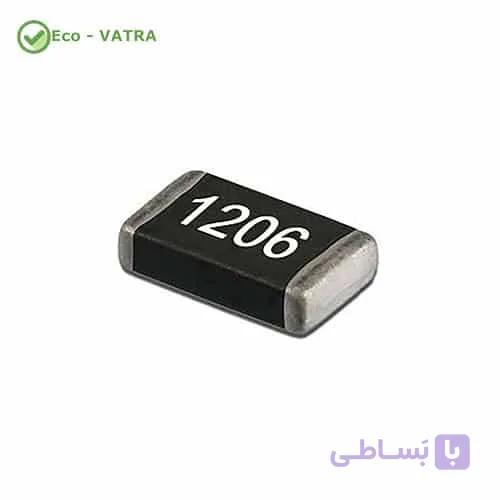 مقاومت SMD مقدار 220Ω سایز 1206 توان 1/4W تلرانس 5٪