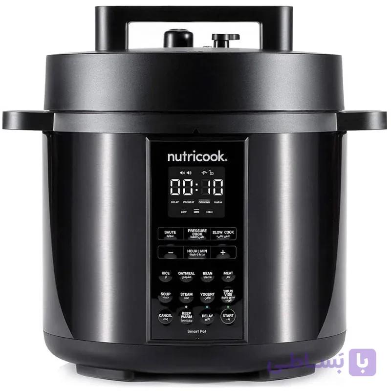 مولتی کوکر نوتریکوک NUTRICOOK NC‑SP208K ظرفیت 8 لیتر | زودپز برقی 12 برنامه 1200 وات -اسمگ جان — تصویر 1