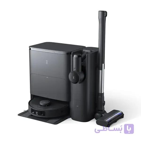 جارو رباتیک اکووکس T30S Combo اصل | خرید Ecovacs T30S Combo با مکش 11000 پاسکال و تکنولوژی ZeroTangle — تصویر 1