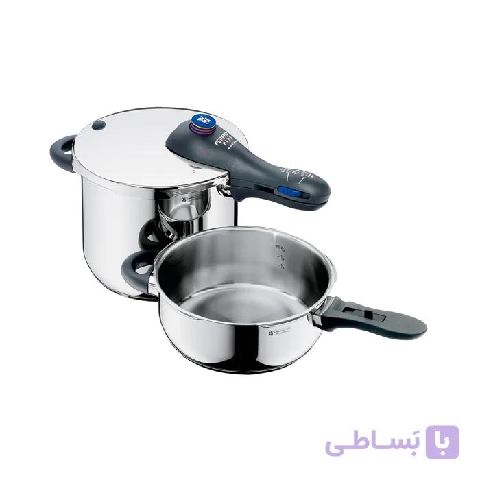 زودپز دو قلو 3 و 6,5 لیتر پرفکت پلاس وی ام اف | WMF Perfect Plus — تصویر 1