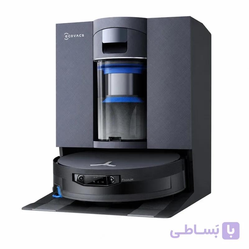 جارو رباتیک اکووکس مدل X12 Omni Cyclone s؛ جارو و تی‌شوی خودکار با ایستگاه OmniCyclone — تصویر 1