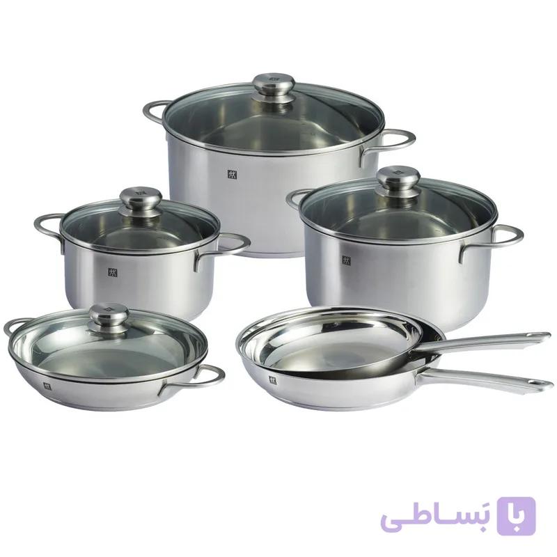 سرویس قابلمه ۱۰ پارچه زولینگ مدل Twin Nova | قیمت و مشخصات Zwilling Twin Nova — تصویر 1