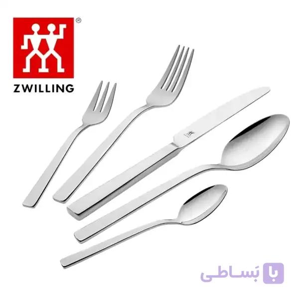سرویس 68 پارچه قاشق و چنگال زولینگ آلمان مدل KING FLATWARE | اسمگ جان — تصویر 1