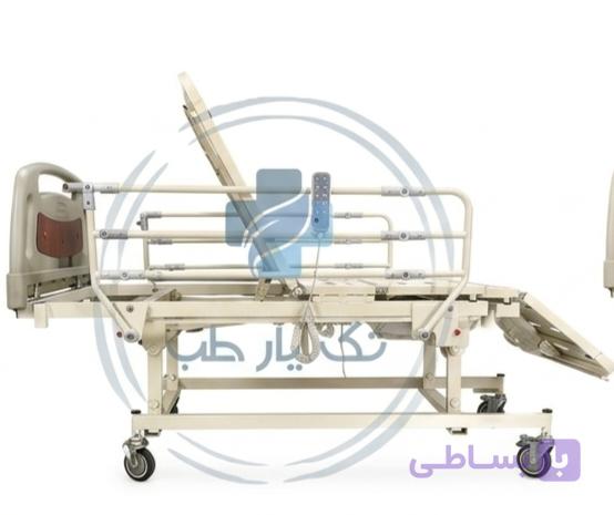 ​تخت برقی بیمار صندلی شو بدساید آکاردئونی چهار موتوره با تنظیم ارتفاع