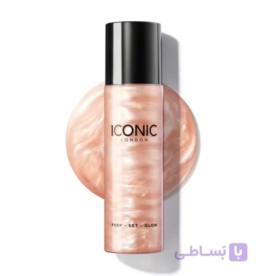 اسپری فیکس شاین آیکونیک ICONIC | فیکساتور درخشان‌کننده آرایش — تصویر 1