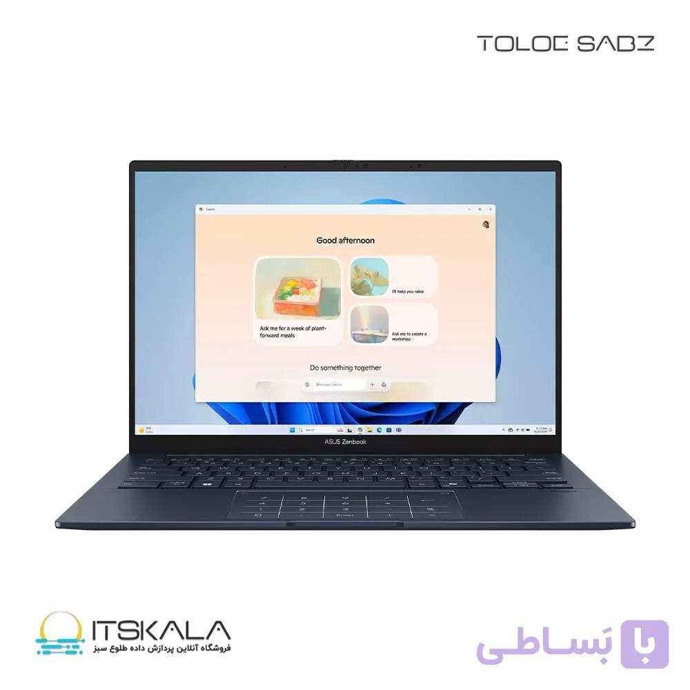 لپ تاپ ایسوس مدل Zenbook 14 UX3405CA ULTRA9 285H 32G 1T SSD Intel ARC — تصویر 1