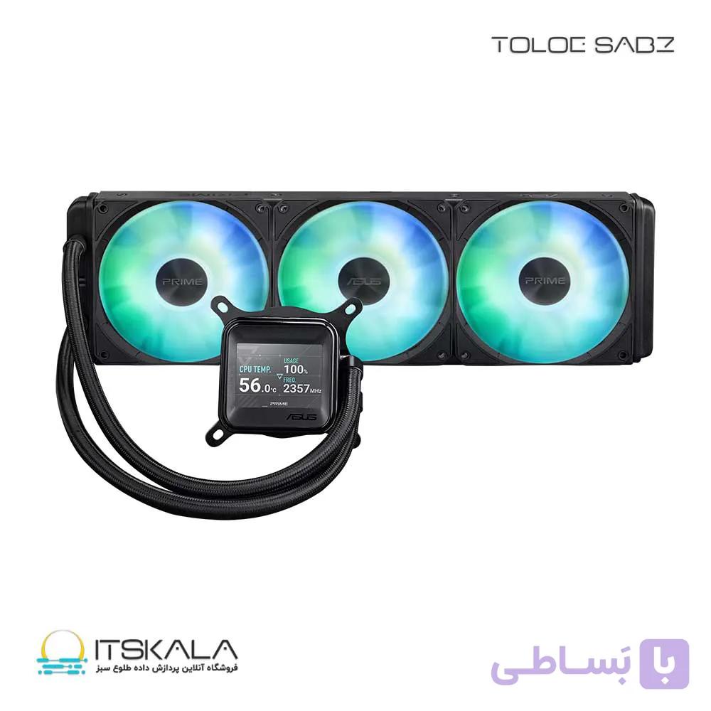 خنک کننده پردازنده مایع ایسوس مدل Prime LC 360 ARGB LCD — تصویر 1