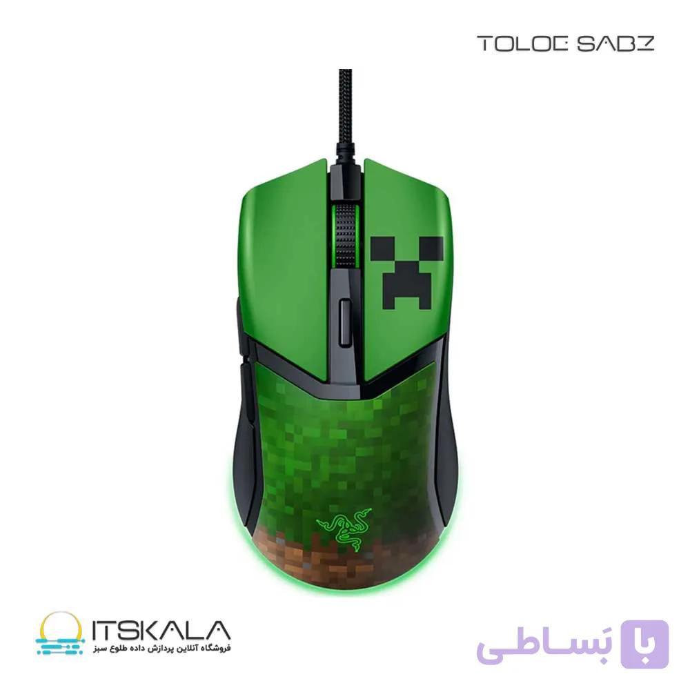 ماوس ریزر مدل COBRA MINECRAFT — تصویر 1