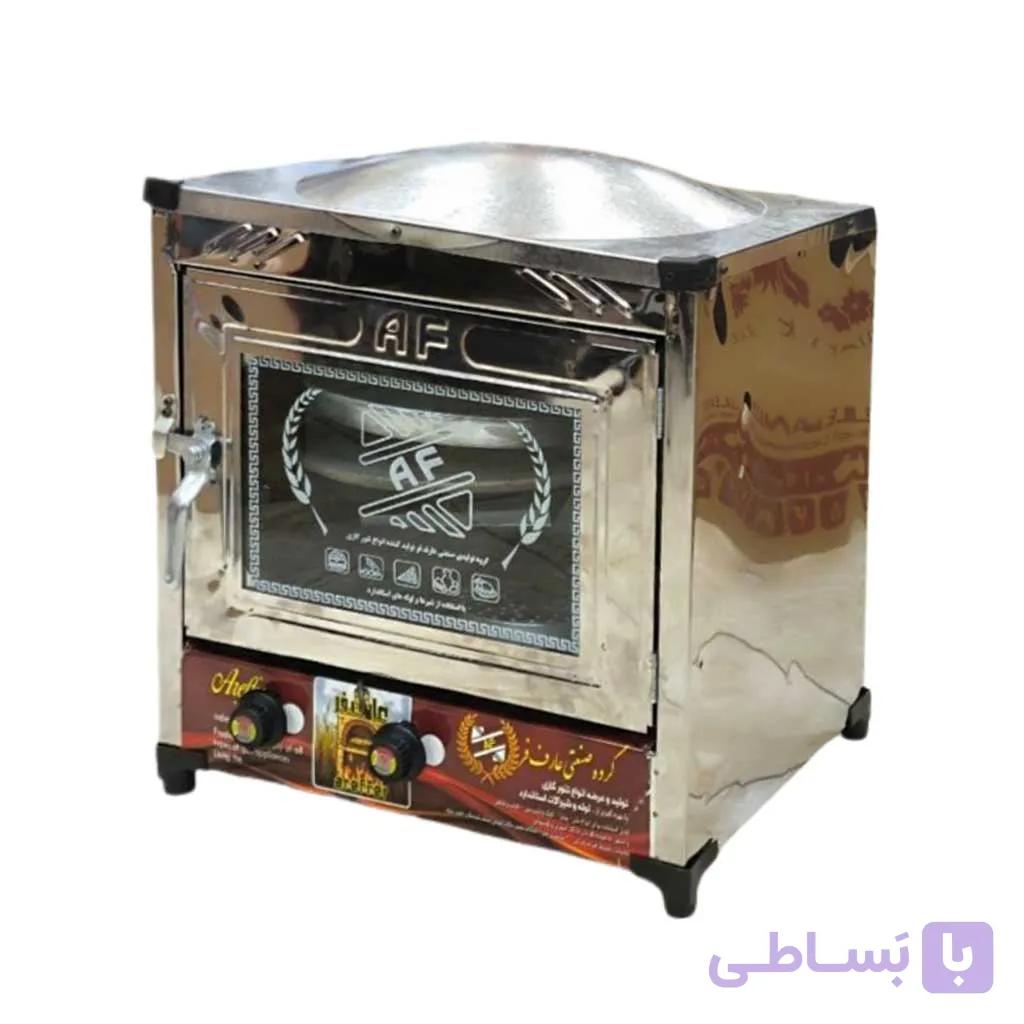 تنور گازی استیل 50×50 ساج دار — تصویر 1