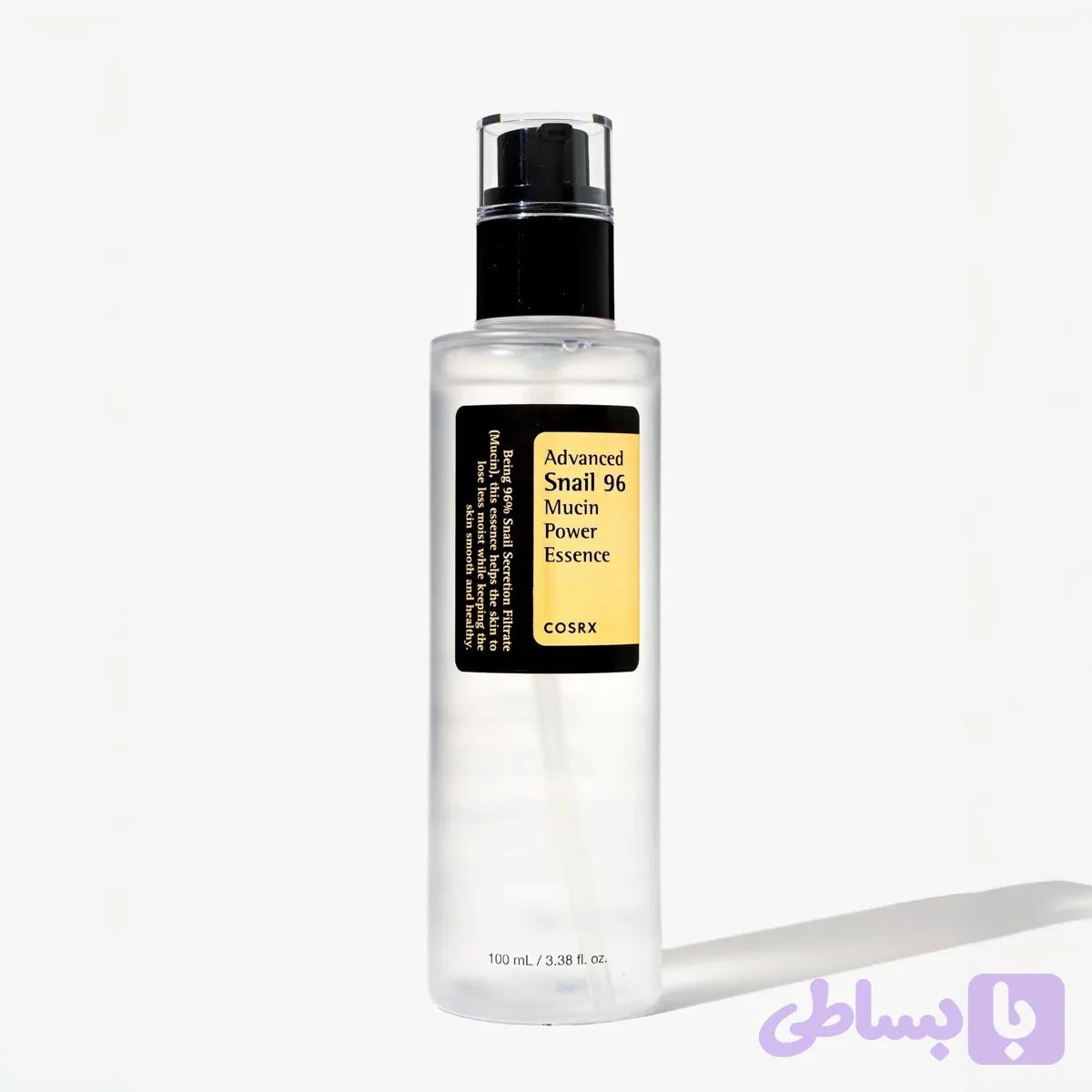 اسنس ترمیم کننده و آبرسان کوزارکس مدل Advance Snail 96 Mucin Power Essence حجم 100 میلی لیتر | گالری لیرانا