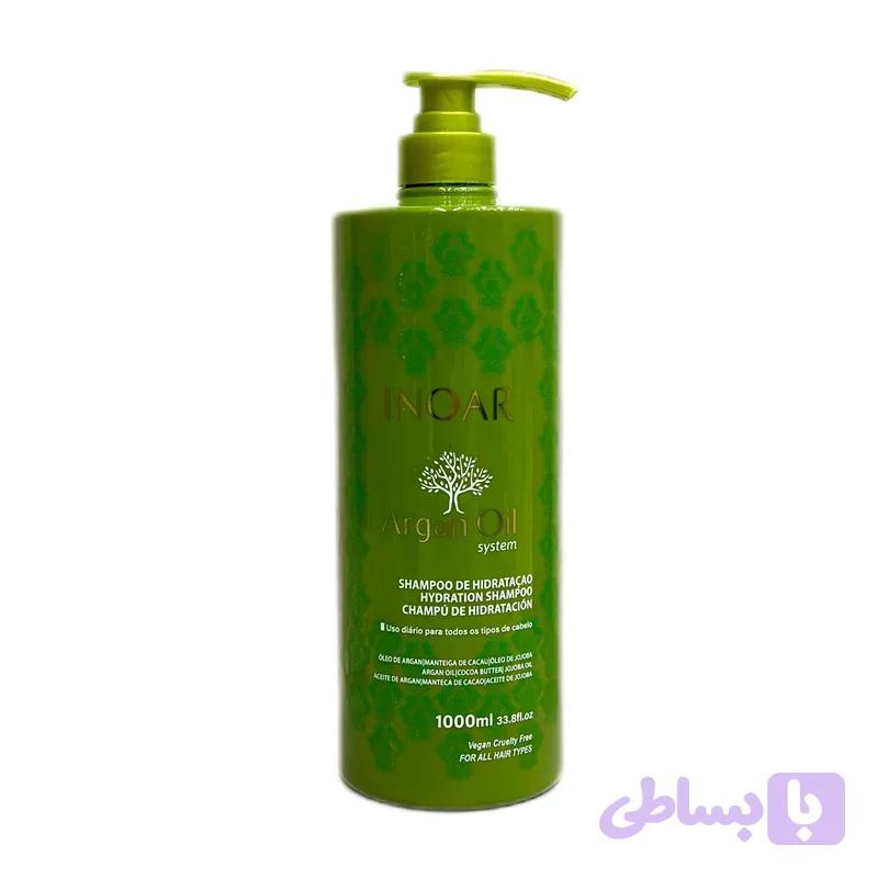 شامپو آرگان اینوار 1000 میل | Inoar Argan Shampoo | گالری لیرانا