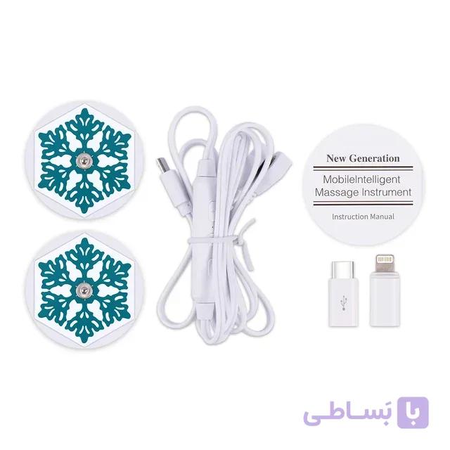 ماساژور برقی 6 حالته تلفن همراه قابل حمل (دستگاه فیزیوتراپی) EMS Mini Massager — تصویر 1