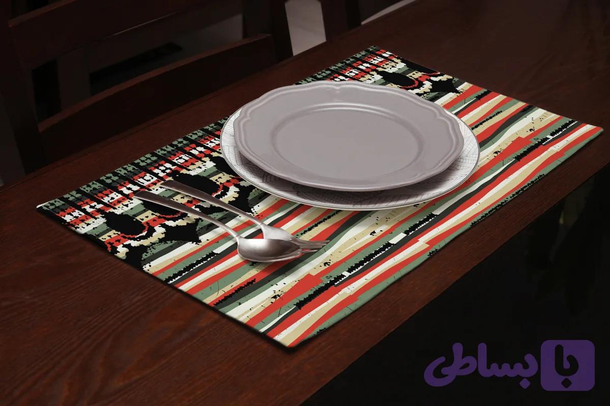 زیربشقابی پارچه ای، کد: NP-72