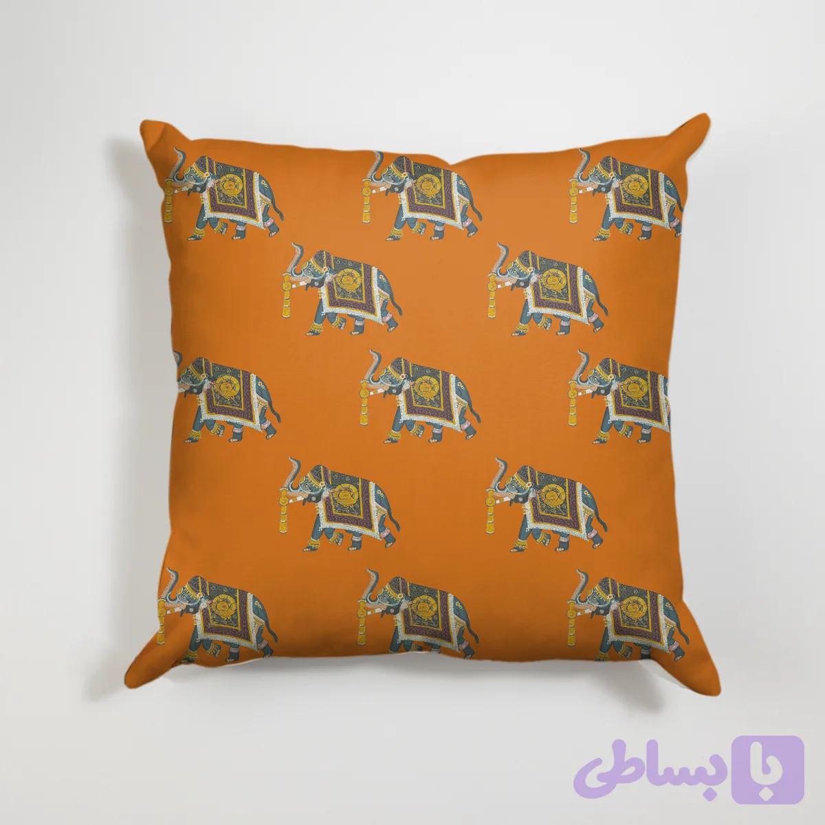 کوسن مربع، مخمل ضخیم، کد: C45-27/2
