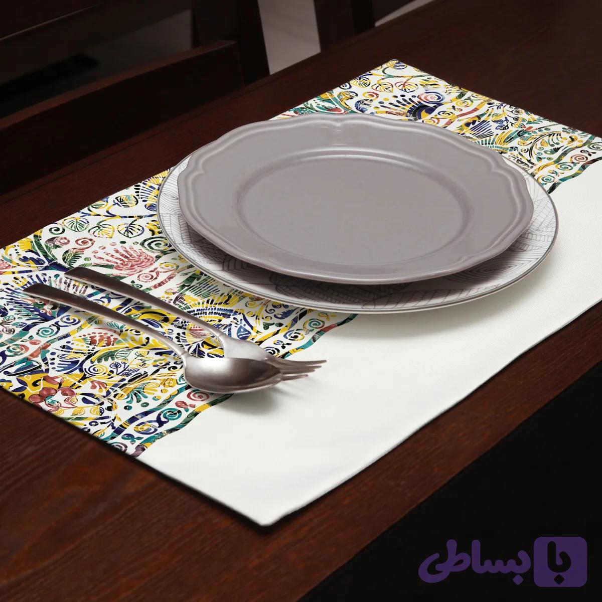 زیربشقابی پارچه ای، کد: NP-06