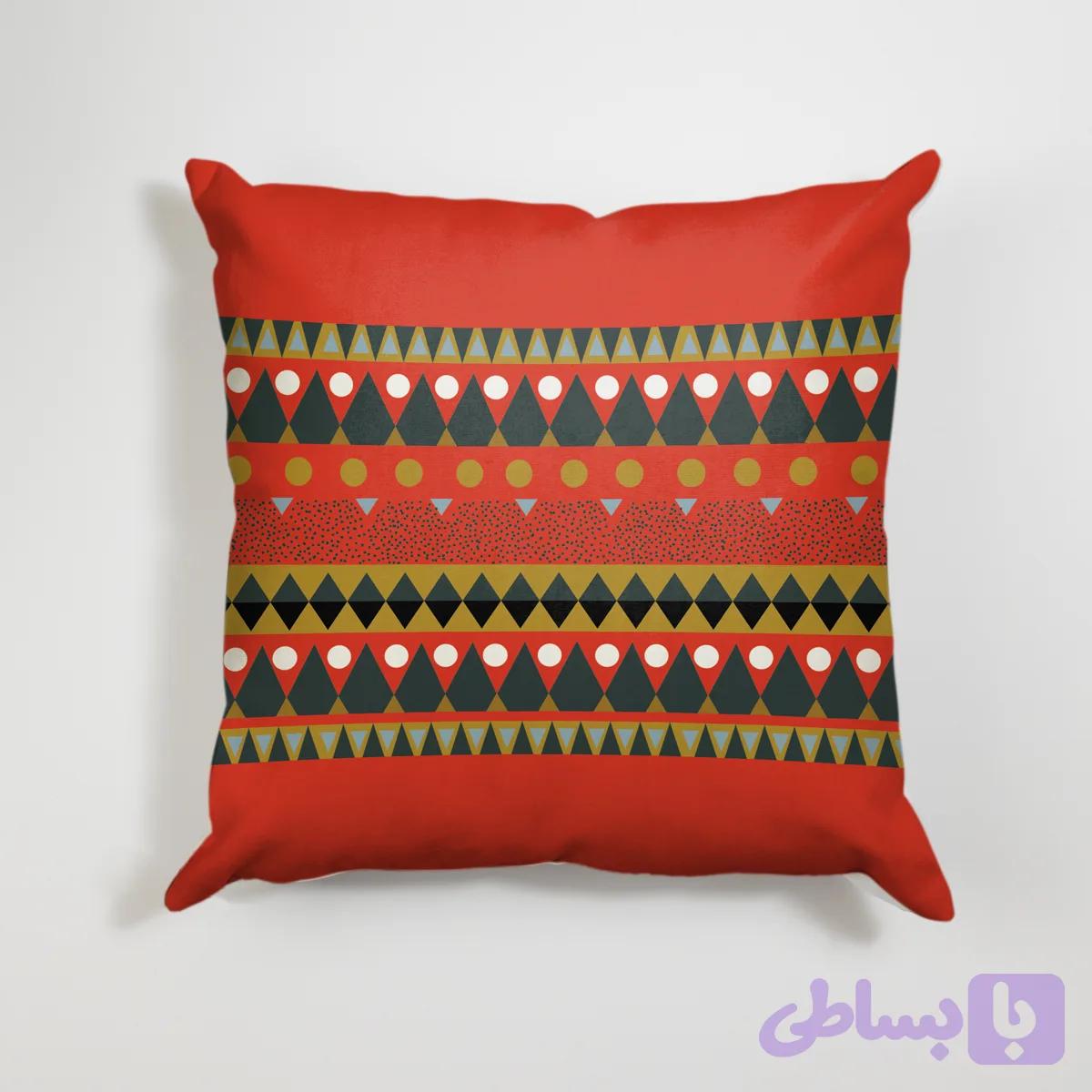 کوسن مربع، مخمل ضخیم، کد: C45-46