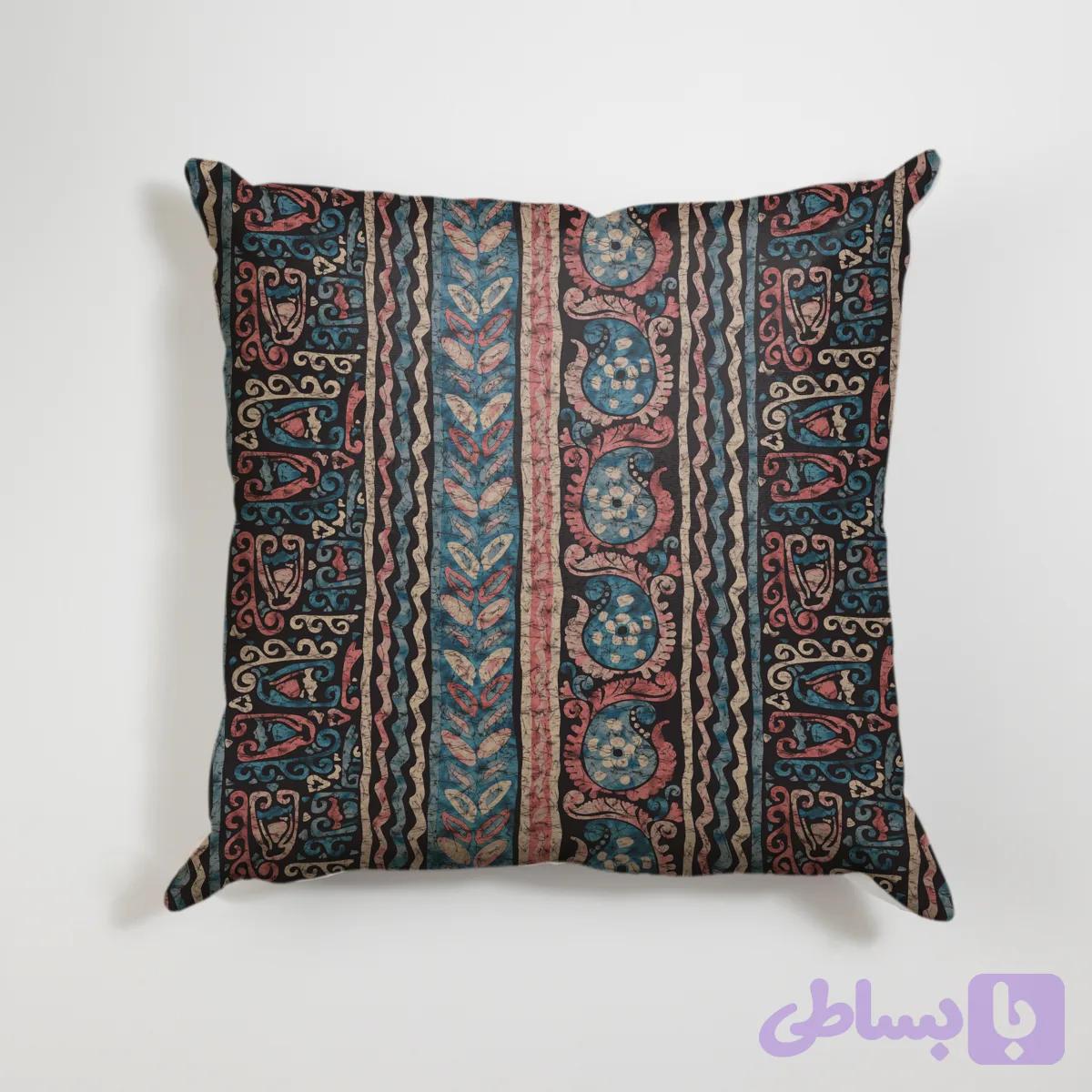 کوسن مربع، مخمل ضخیم، کد: C45-70