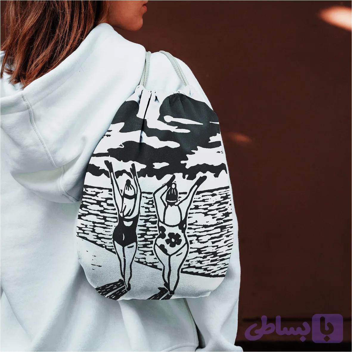 کیف خرید پارچه ای، توت بگ، TB-07